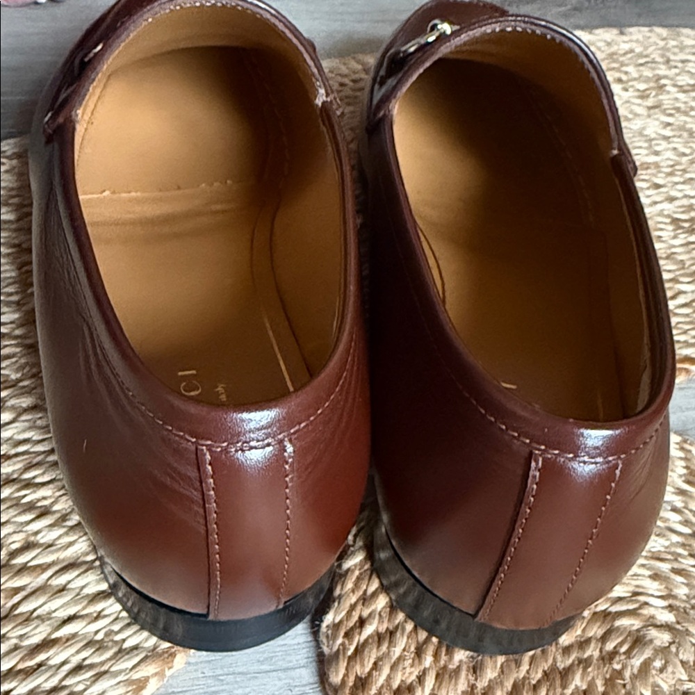 Gucci Jordaan Loafer in Dark Brown New with Box - Picture 6 of 12